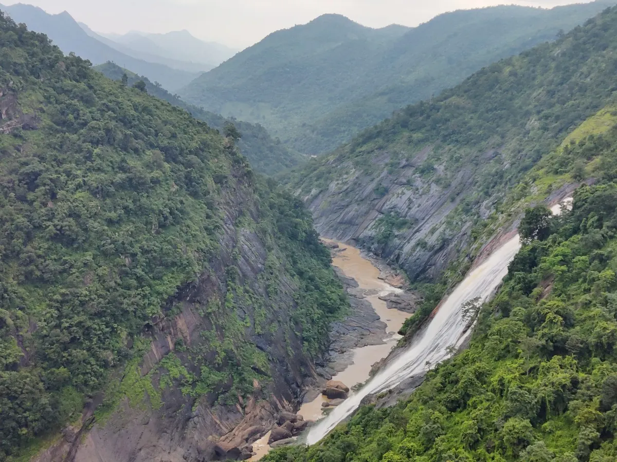 Duduma Waterfall cascading through the Eastern Ghats